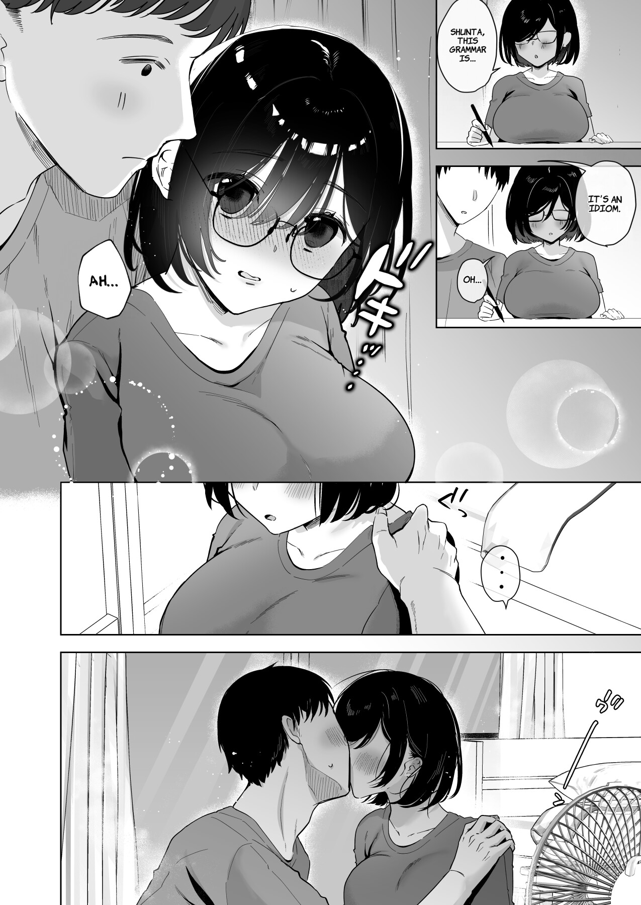 Hentai Manga Comic-My Plain Girlfriend Is That Guy's Personal Fucktoy For The Summer Break-Read-3